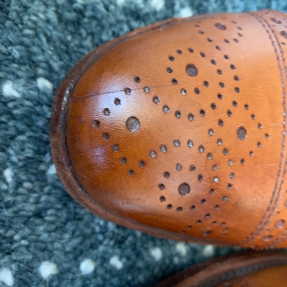 Allen Edmonds Strand Dress Shoe in Walnut Sz. 10 D (medium width) - Picture 5 of 8